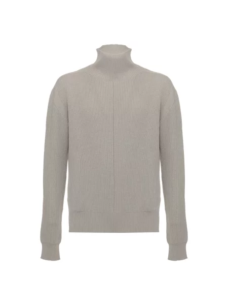 Sweter z golfem Rick Owens szary