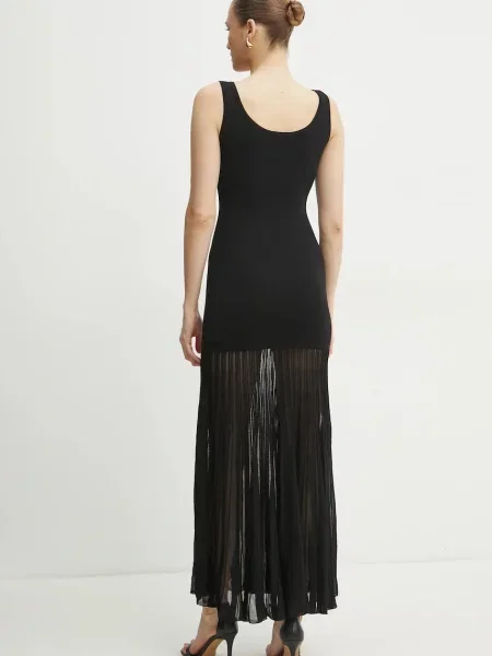 MICHAEL Michael Kors rochie maxi evazati negru