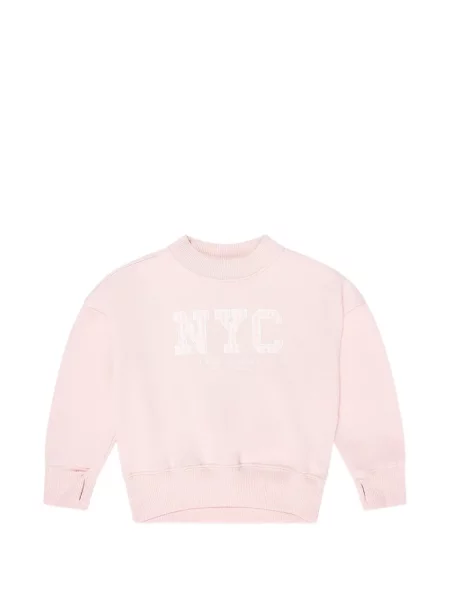 Bluza dziecięca Abercrombie Fitch różowa
