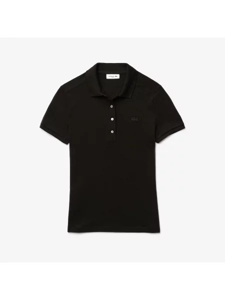 Поло Lacoste черное