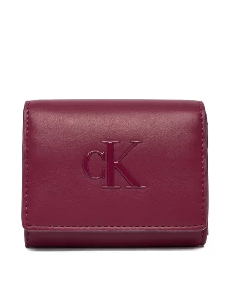 Portfel Calvin Klein bordowy