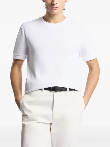 Tricou Fay scurt alb