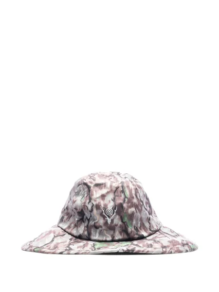 Pălărie South2 West8 cu model camuflaj maro