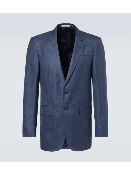 Sacou Gabriela Hearst de lână albastru