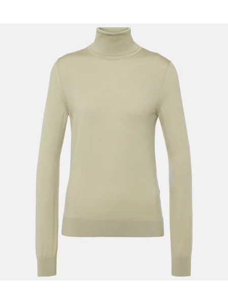 Heláncă Loro Piana din cașmir verde