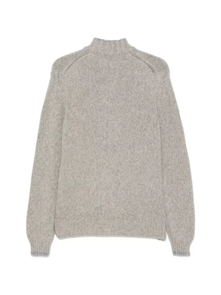 Cardigan Fedeli tricotate chunky gri