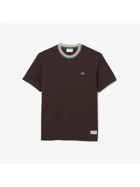 Футболка Lacoste коричневая