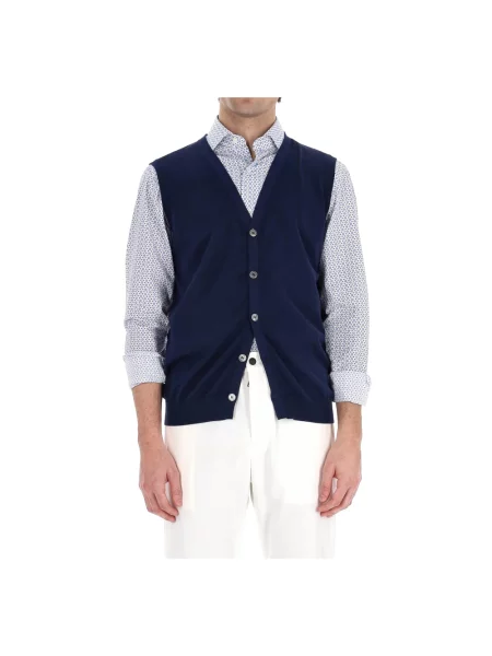 Sweter Drumohr niebieski