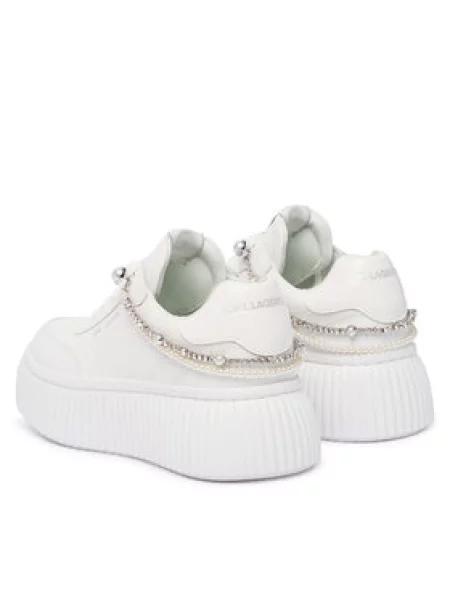 Sneakersy KARL LAGERFELD bílé