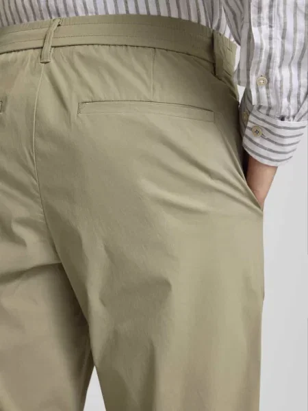 Spodnie o kroju slim fit z tunelem model ‘LERO’ Selected Homme