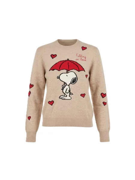 Sweter Mc2 Saint Barth beżowy