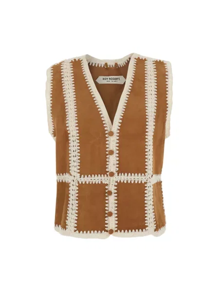 Kamizelka Roy Rogers zamszowa brązowa