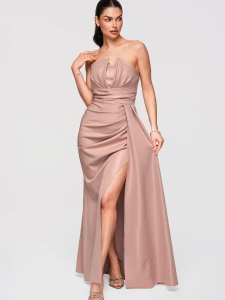 Rochie de seară Edoti roz