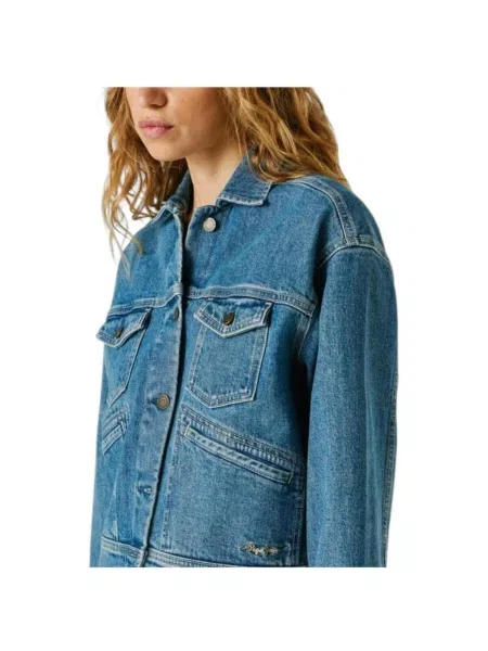 Geacă Pepe Jeans albastru