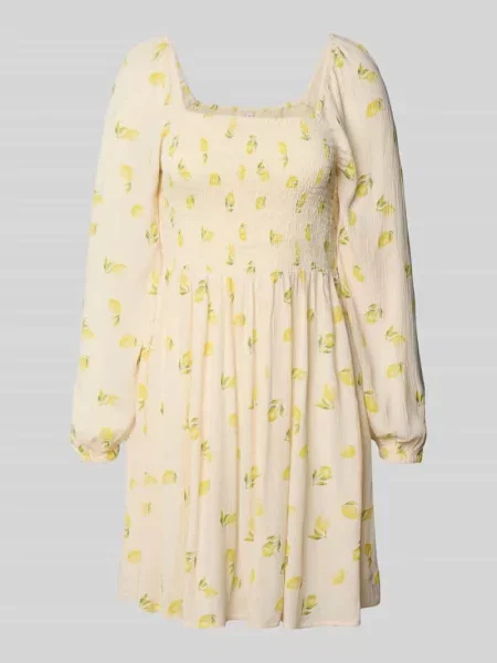 Sukienka mini taliowana z czystej model ‘LEMONE’ Only