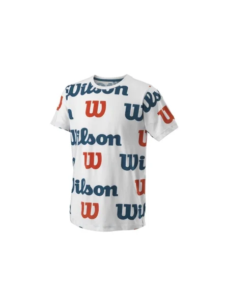 Tricou copii Wilson alb