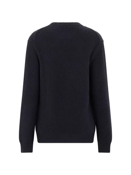 Pulover Slowear cu decolteu rotund albastru
