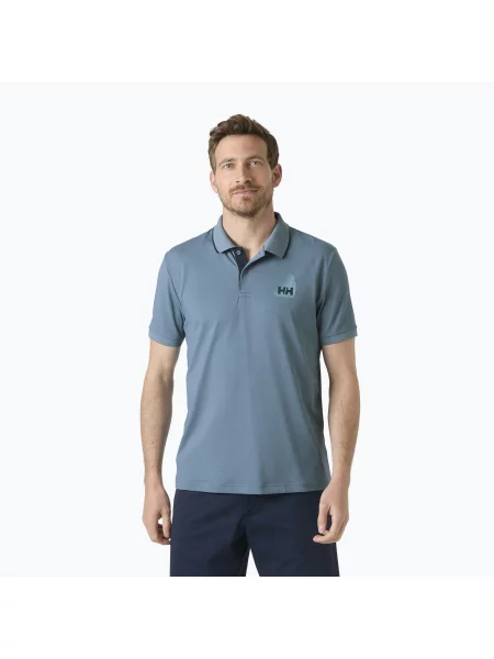Tricou polo pentru bărbați Helly Hansen Hp Figari Polo washed navy albastru închis