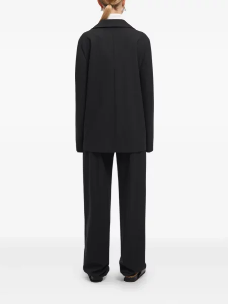 Długa koszula z długim rękawem áeron czarna