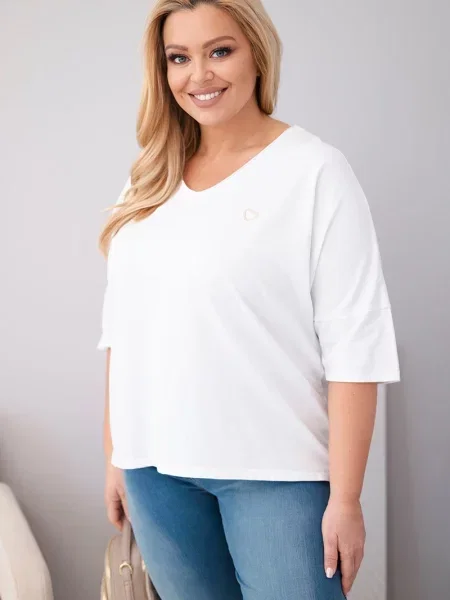 Tricou Kesi Włoski alb