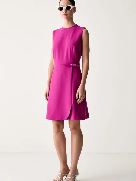 HUGO rochie Kanine roz