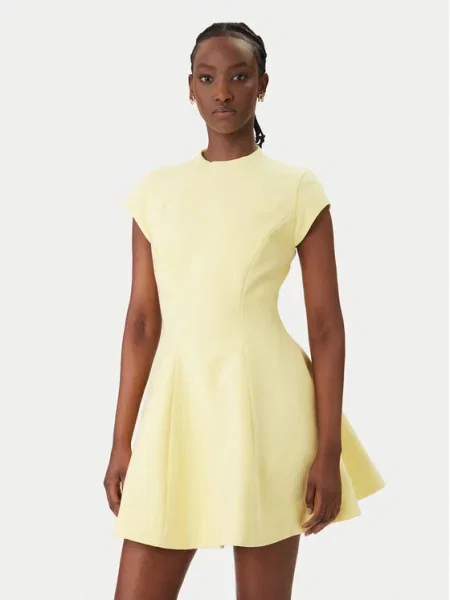 Bardot Rochie cocktail Beckett galben