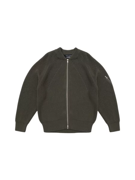 Kardigan Comme Des Garcons wełniany zielony