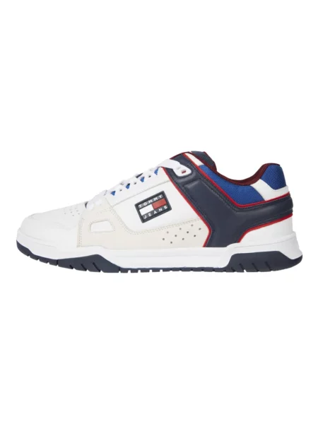 Sneakersy Tommy Jeans casual białe