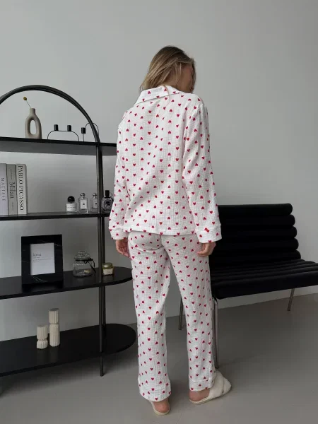 Пижама Cosy белая