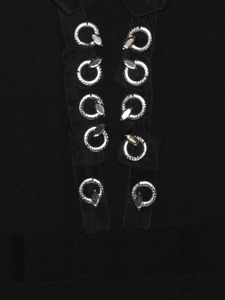 Top Marina Rinaldi tricotate negru