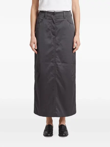 Fusta maxi Brunello Cucinelli gri