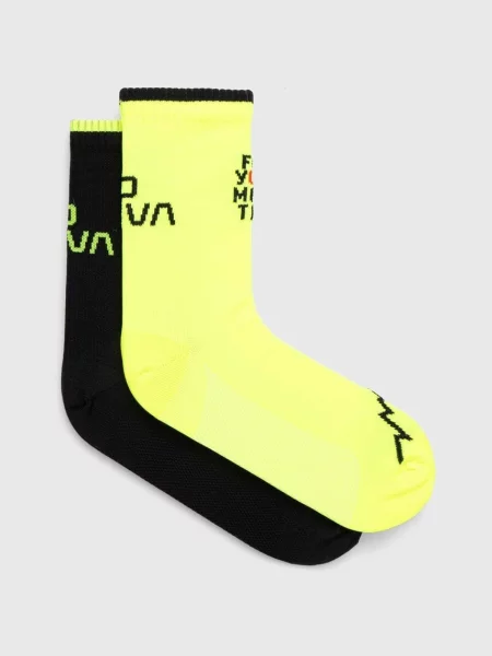 Ponožky LA Sportiva For Your Mountain žluté