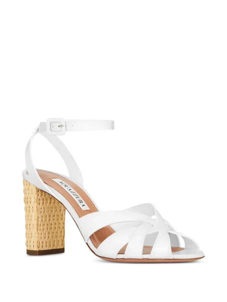Sandale Aquazzura alb