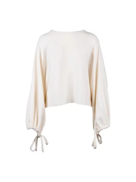 Sweter Max Mara wełniany beżowy