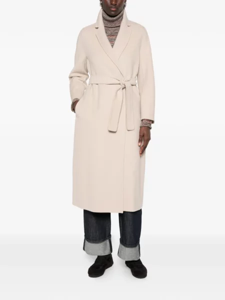 Cu centură palton 's Max Mara cu rever