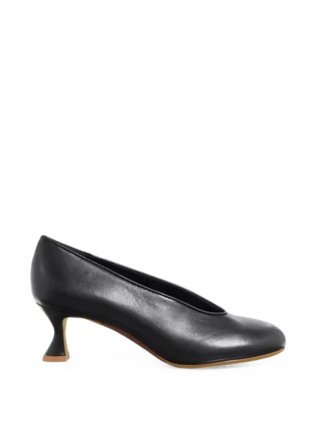 Pantofi cu toc Moschino din piele negru