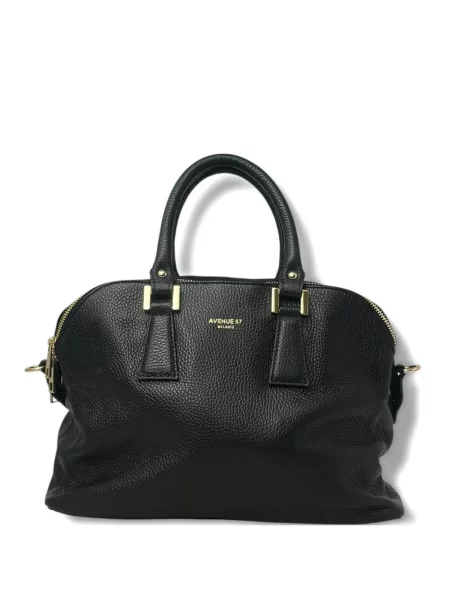 Geanta de piele Avenue 67 din piele negru