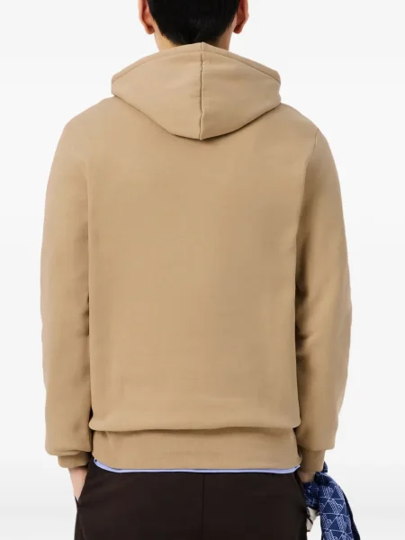 Hanorac cu glugă Lacoste cu broderie