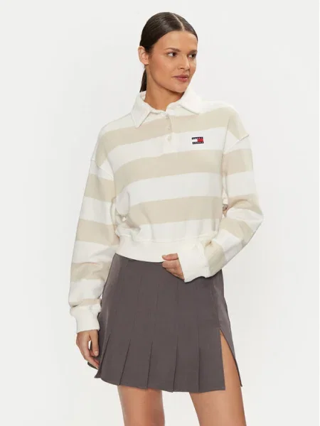Tommy Jeans Bluză bej