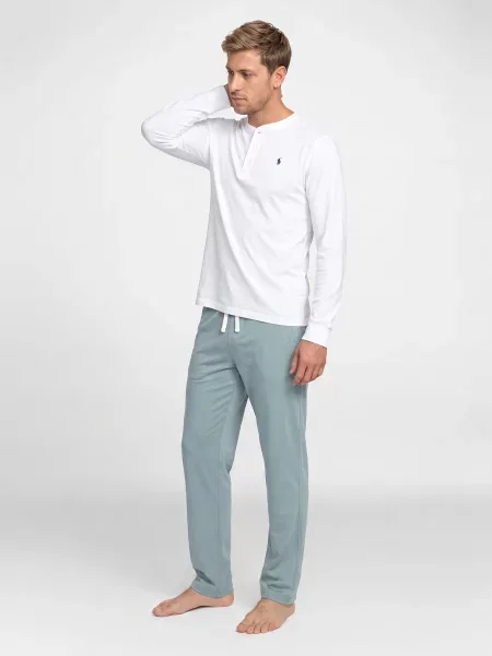 Pijamale Polo Ralph Lauren albastru