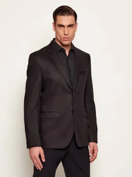 HUGO Sacou | Extra slim fit negru