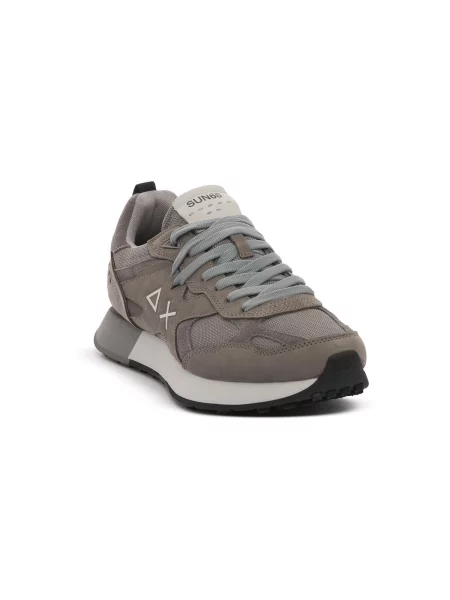 Pantofi Sun68 din nubuc gri