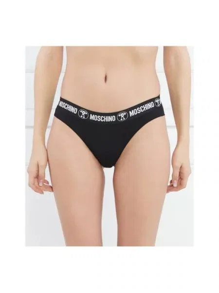 Moschino Underwear Chiloți brazilieni negru