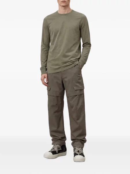 Lung tricou Rick Owens gri