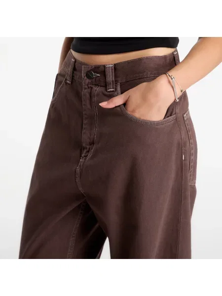 Τζιν παντελόνι Carhartt WIP Brandon Pant μωβ