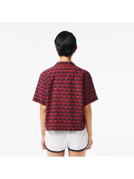 Lacoste сорочка Monogram Oversize Fit