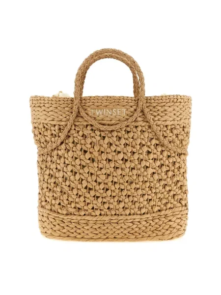 Shopperka Twinset beżowa