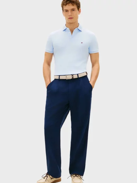 Поло Tommy Hilfiger блакитне