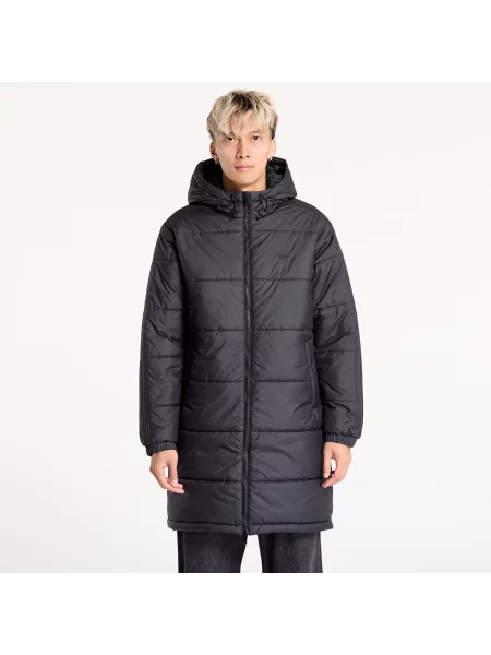 Długa parka Adidas z kapturem czarna