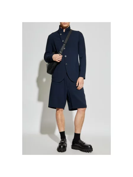 Szorty Emporio Armani niebieskie